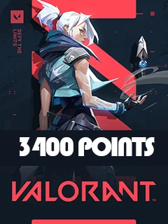 3400 Valorant Points