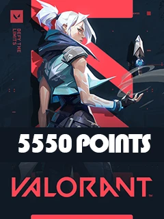 5550 Valorant Points
